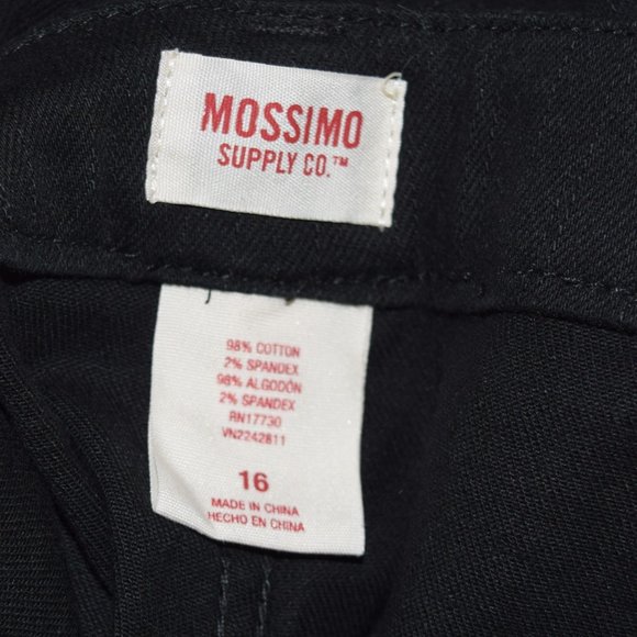 Mossimo Supply Co. Little Black Mini Skirt Plus Size - Picture 2 of 6